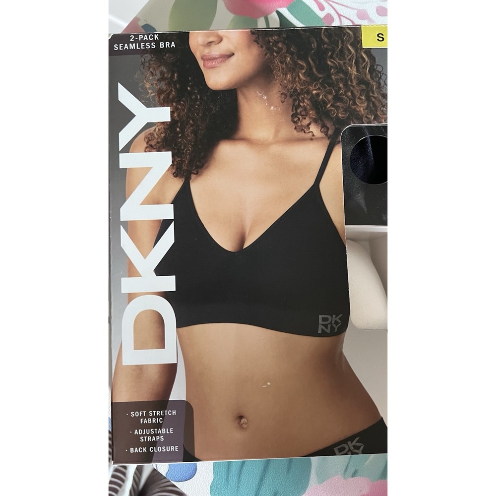 dkny seamless bra 2 pack